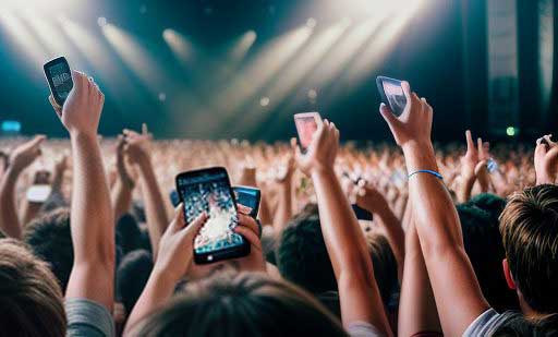The concert experience – verizon takes notice